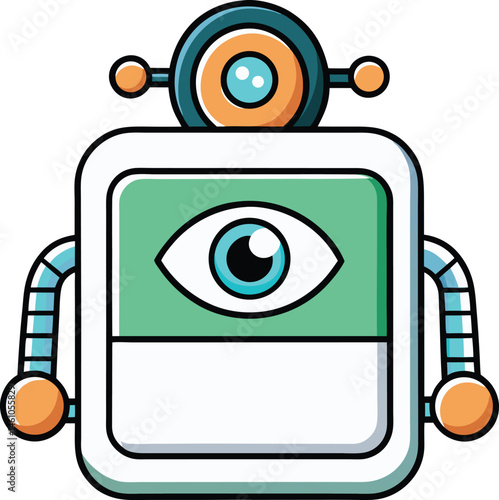 One Eyed Robot artificial intelligence