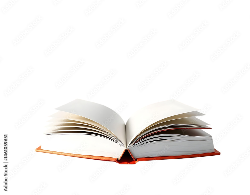 An open book with pages ready for reading, representing knowledge and learning. An open book with pages ready for reading, representing knowledge and learning.