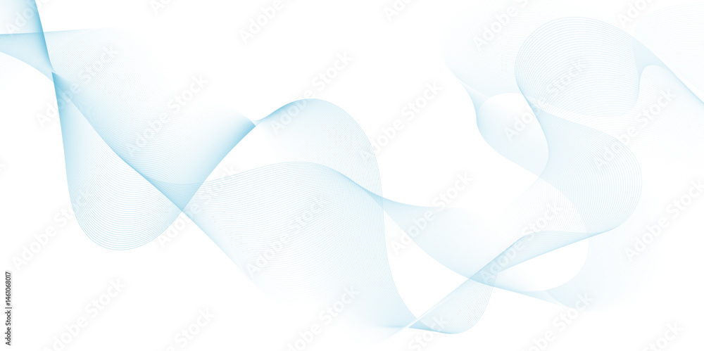 Obraz premium Abstract wavy lines Digital frequency track equalizer background. colorful web line and valleys is featured in an abstract background illustration. Energy technology concept modern backdrop. vector.
