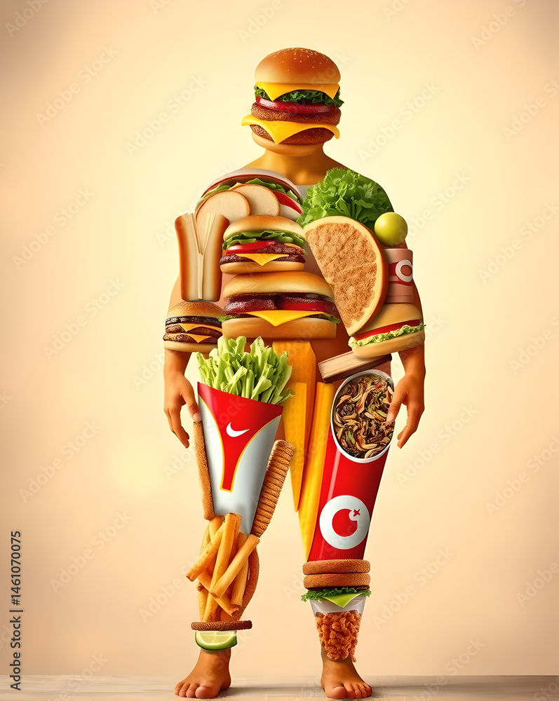 Obesità e cattiva alimentazione: regime alimentare sbagliato e cibo spazzatura