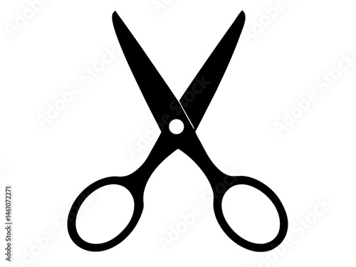 Scissor silhouette vector, Scissors icon vector
