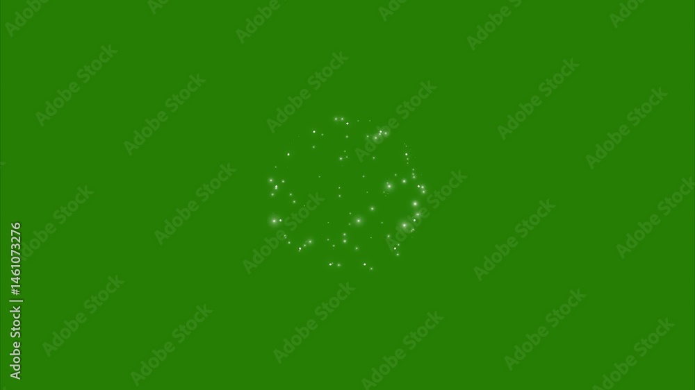 Flat White Twinkling Star Animation with Shine Effects and Glitter Trail on Chroma Key Green Screen Flat White Twinkling Star Animation with Shine Effects and Glitter Trail on Chroma Key Green Screen