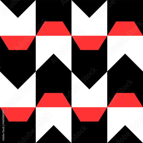 Abstract geometric seamless...