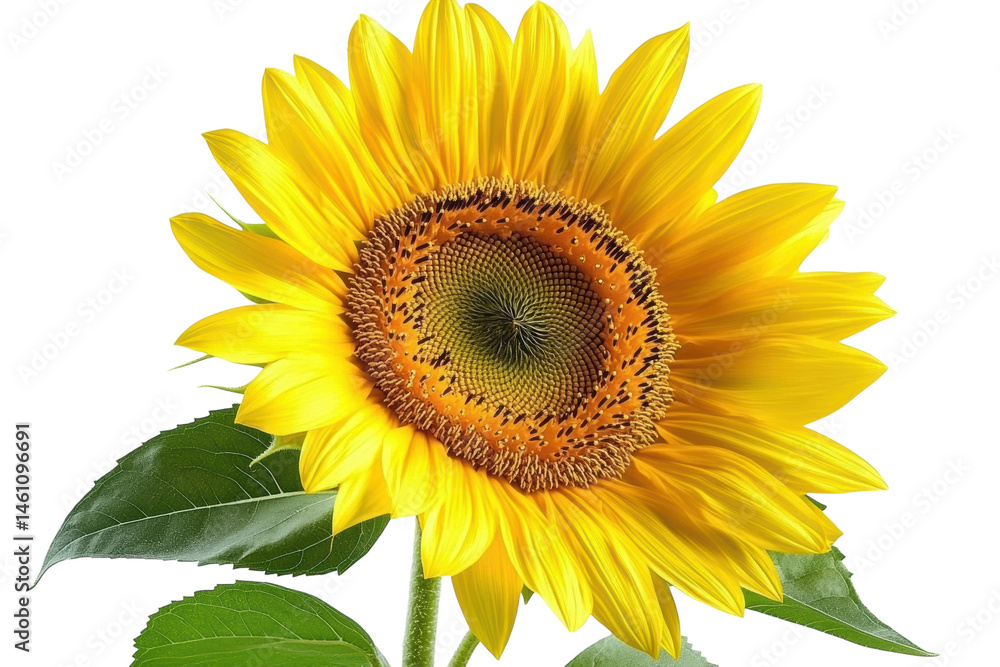 Obraz premium A sunflower in full bloom