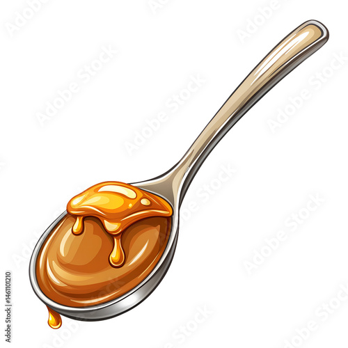 Wallpaper Mural Watercolor Christmas Bell with Red Ribbon Torontodigital.ca