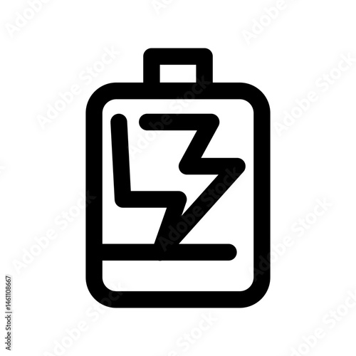 Charging battery icon