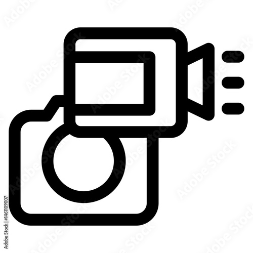 Camera recorder icon