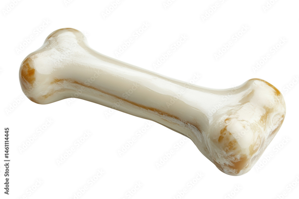 A single dog bone isolated A single dog bone isolated