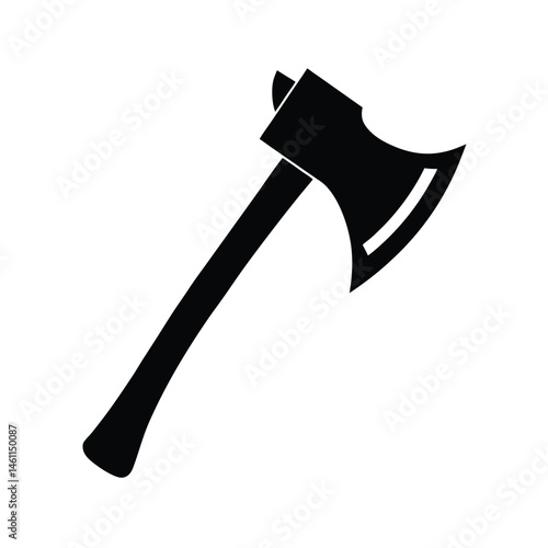 axe black silhouette