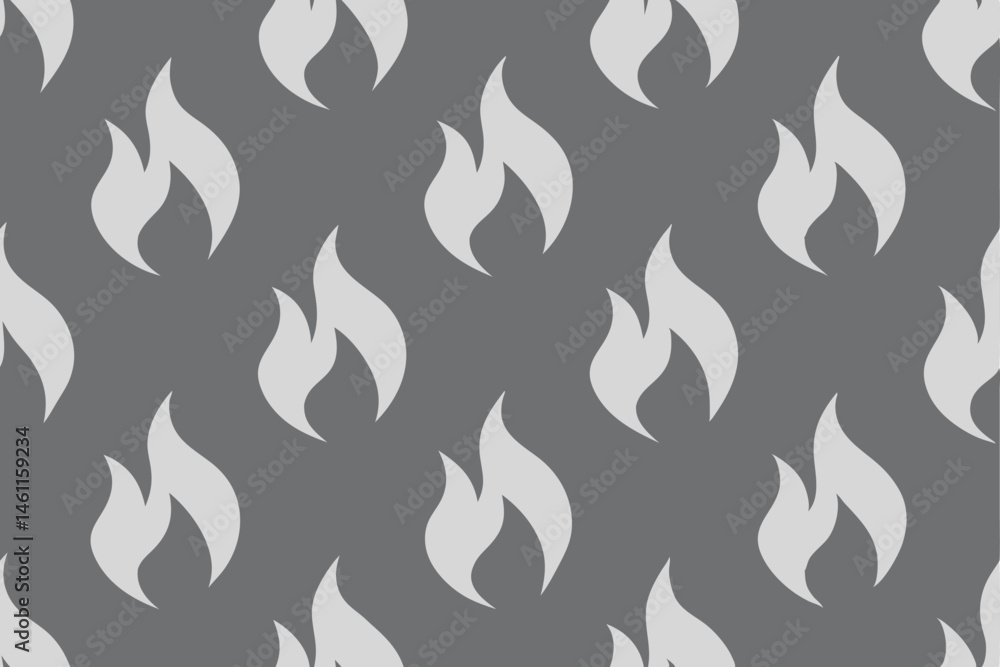 seamless pattern with black and grey flames design seamless pattern with black and grey flames design