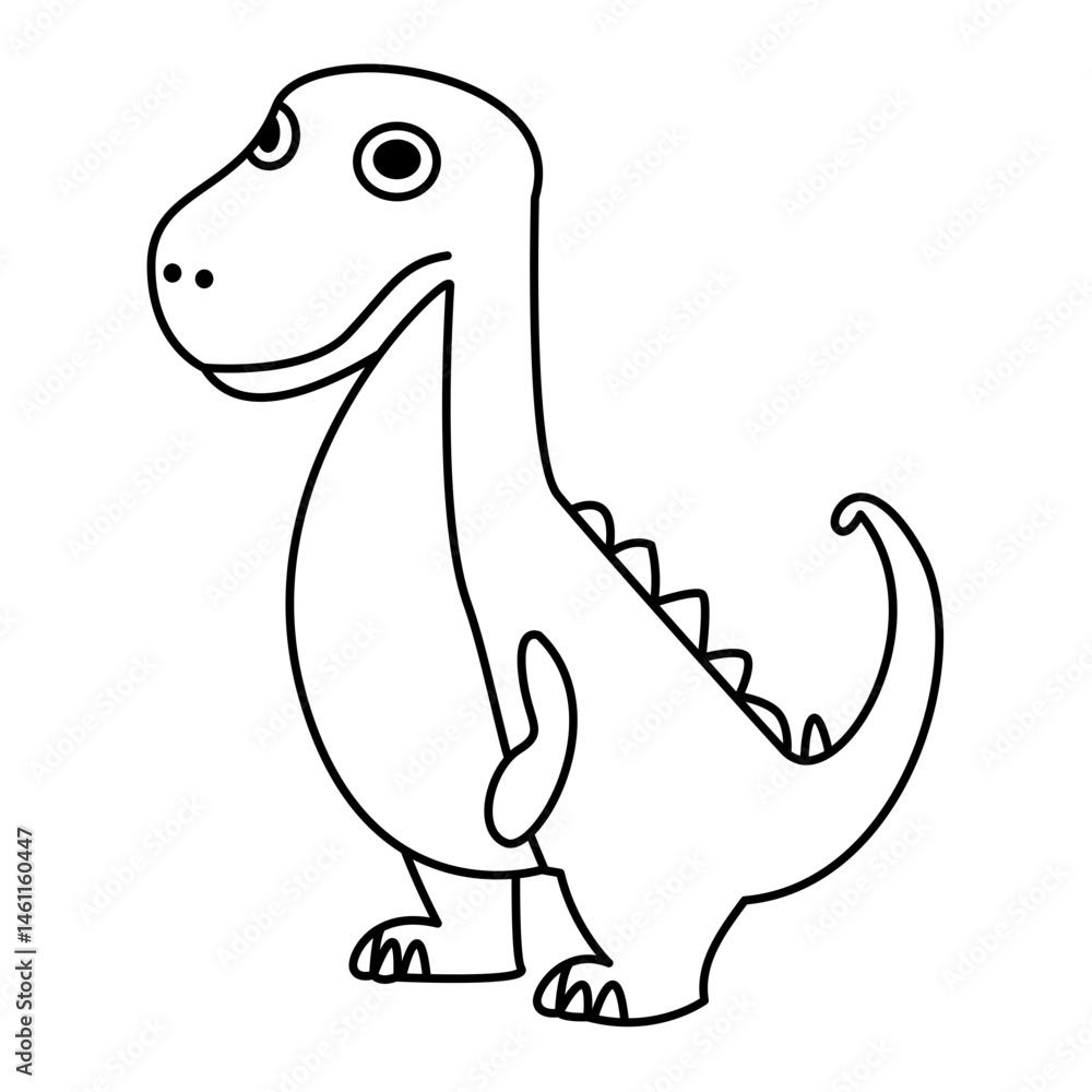 Fototapeta premium dinosaur illustration