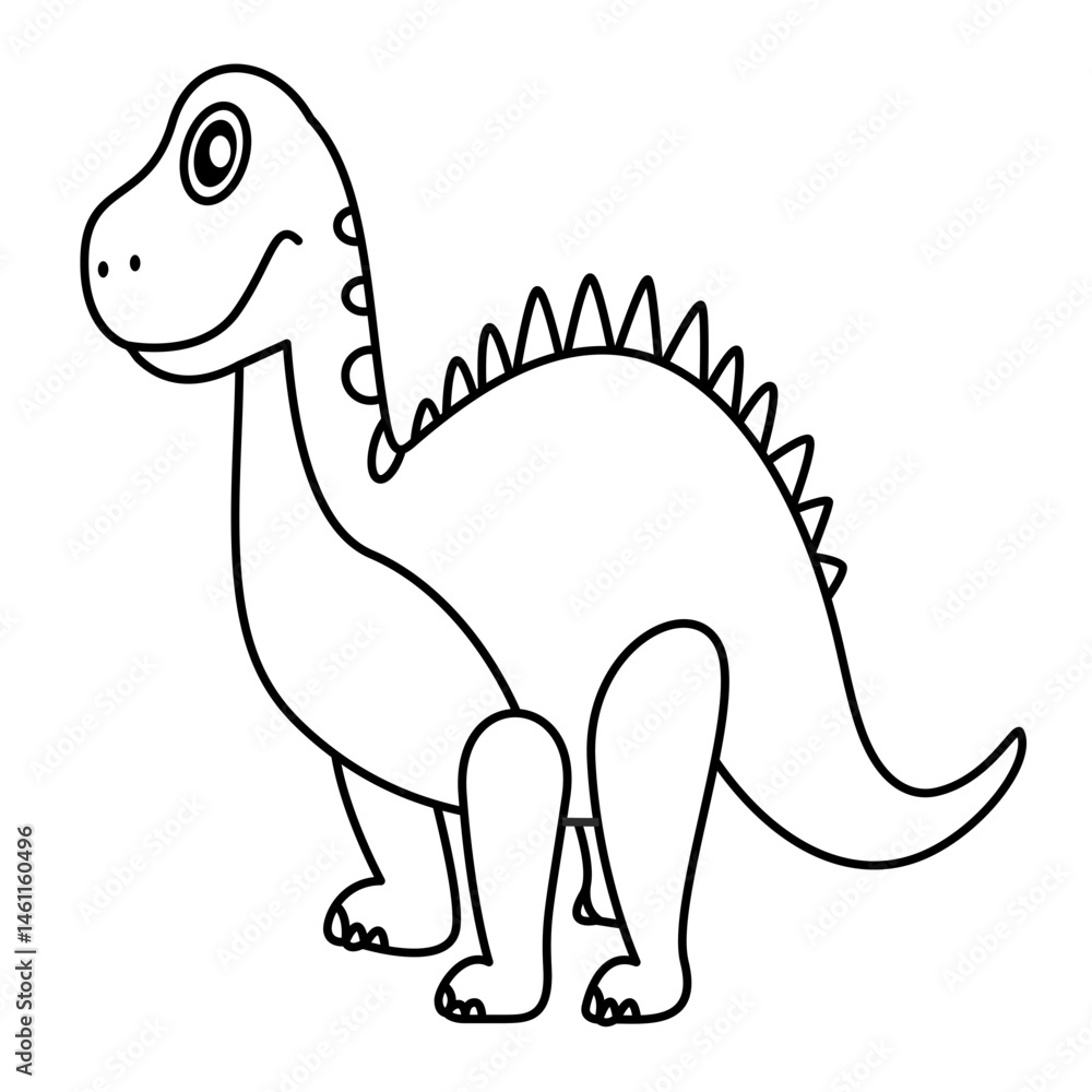 Fototapeta premium dinosaur illustration