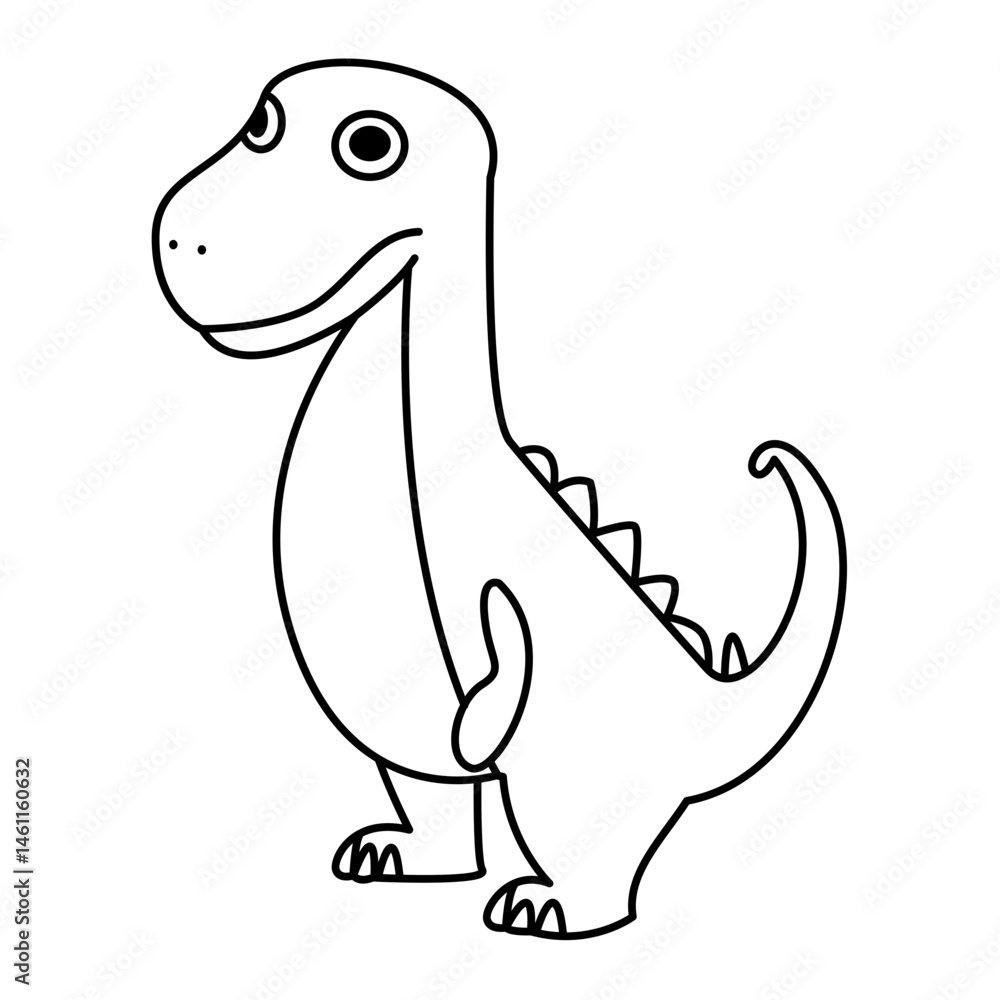 Obraz premium dinosaur illustration