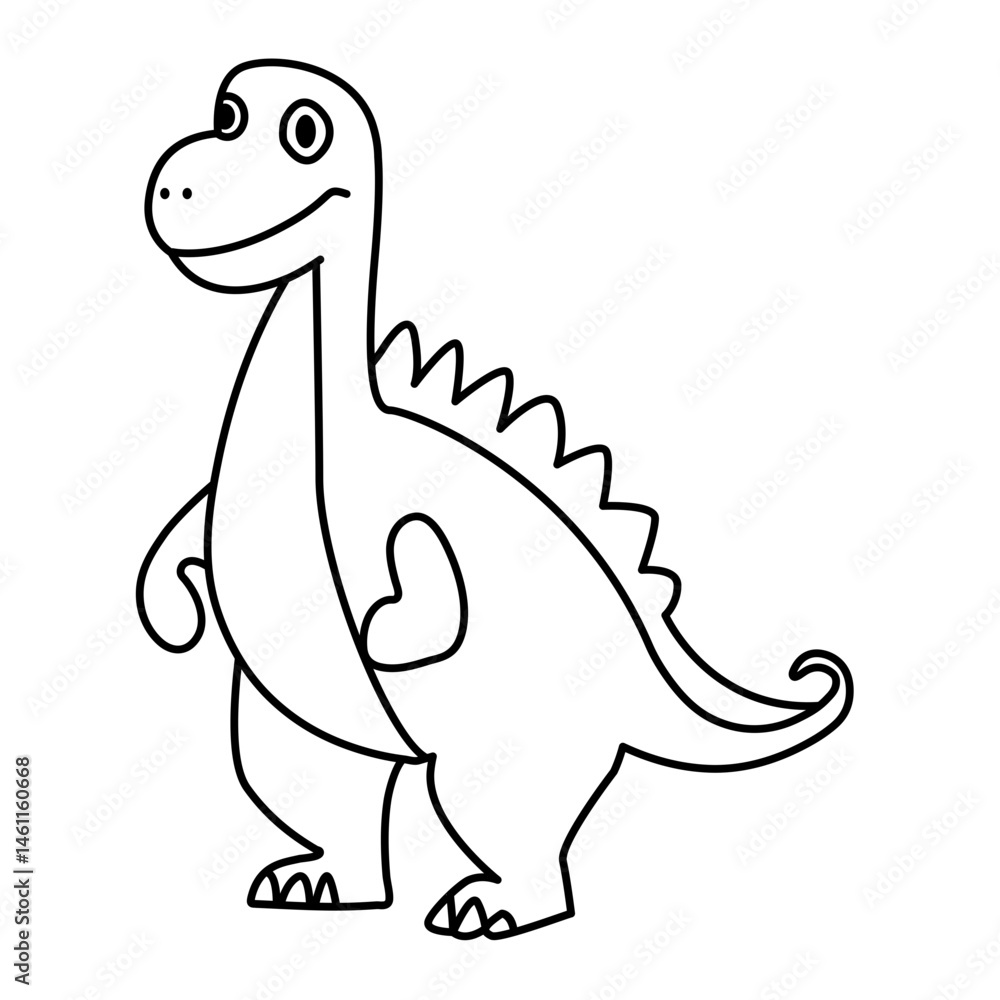 Fototapeta premium dinosaur illustration