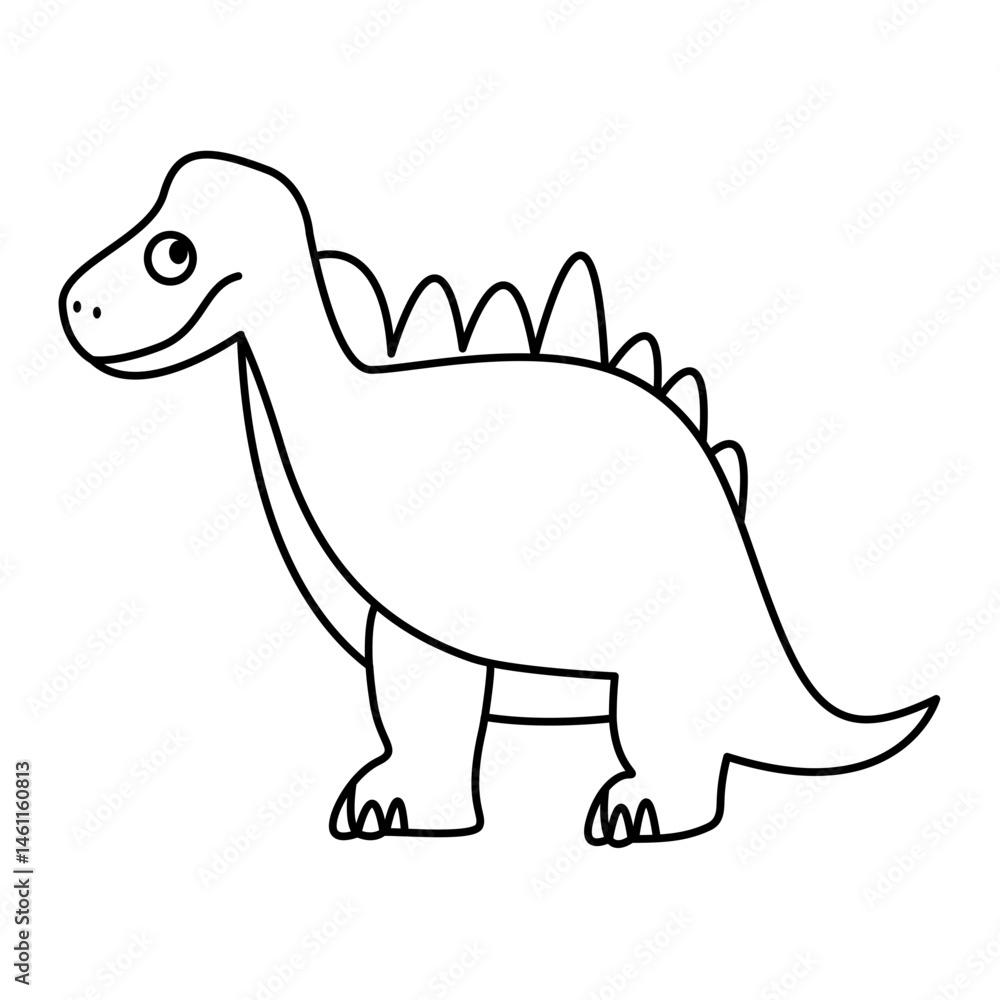 Obraz premium dinosaur illustration