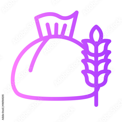 flour gradient icon