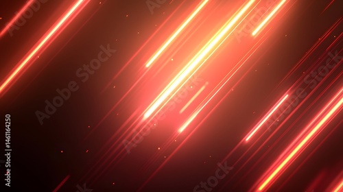 Dynamic abstract design with diagonal lines of light.