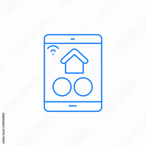 phone control icon sign vector