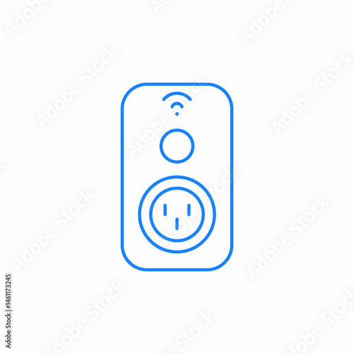 smart speaker icon sign vector