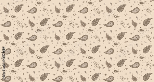 Nature tiled as geometry image. Elegance graphic and stroke arabic. Tile romance of paisley stylish.