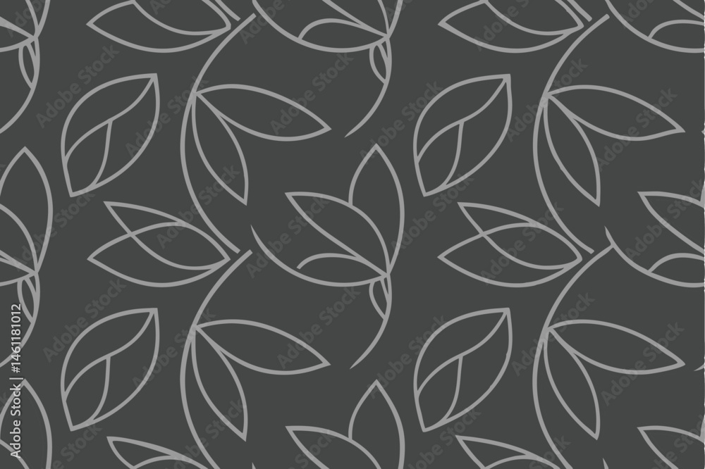 Fototapeta premium seamless floral pattern background