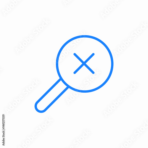 search close icon sign vector