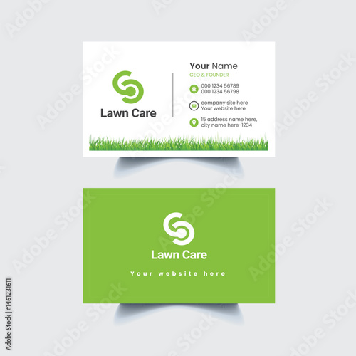 Lawncare Business Card Template