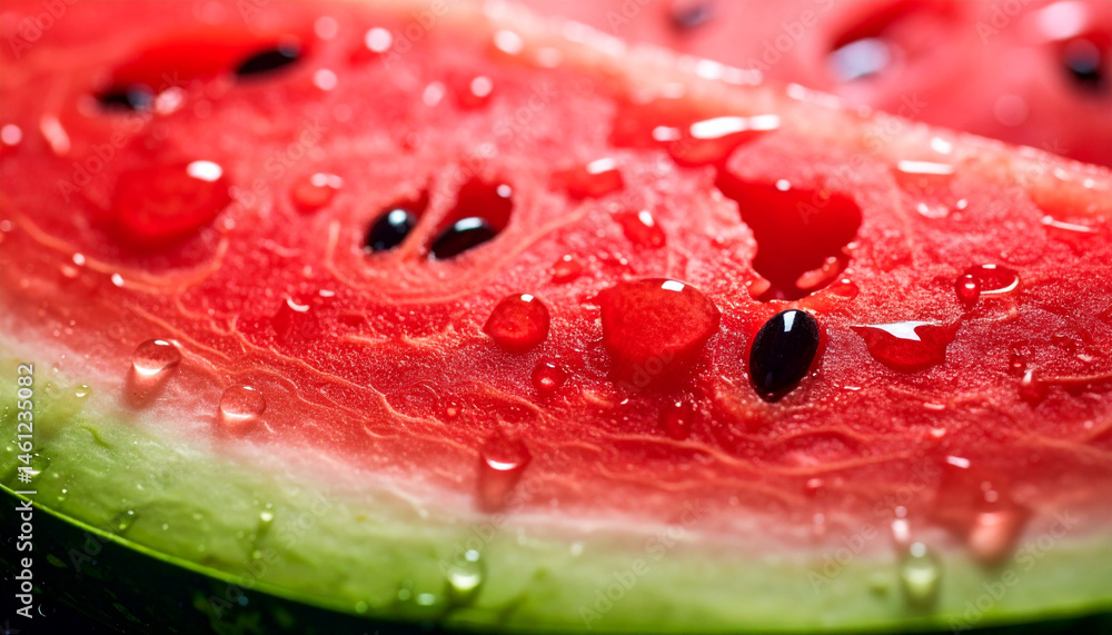 Juicy Watermelon Slices Refreshing Summer Fruit Juicy Watermelon Slices Refreshing Summer Fruit