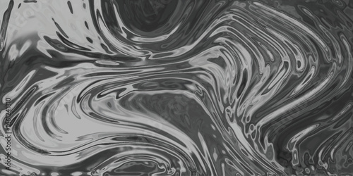 Abstract grey toned swirling and fluid motion illustration for backgrounds and artistic designs