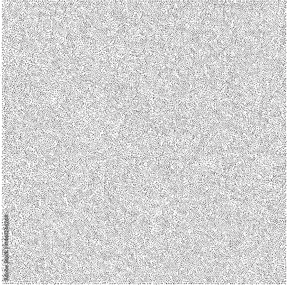 Fototapeta premium Dense black and white dots create a textured