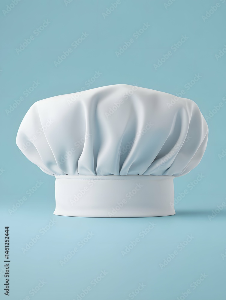 Pure white chef hat ignites passion for culinary artistry.