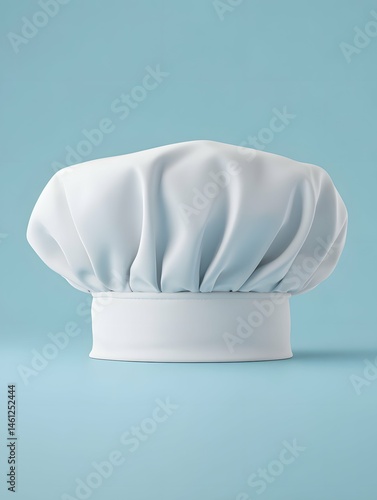 Obraz na płótnie Pure white chef hat ignites passion for culinary artistry. w salonie