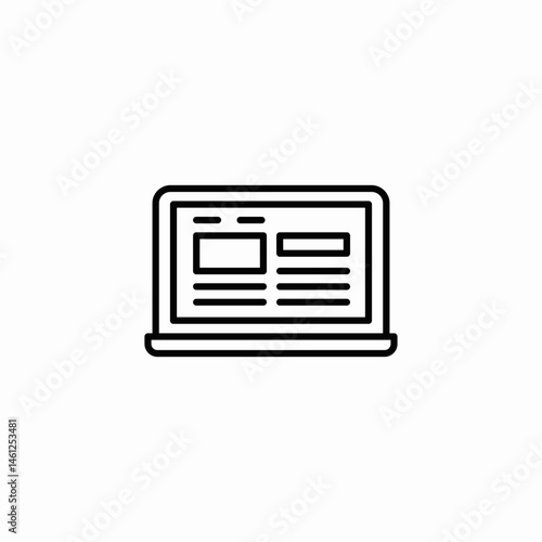 newspaper stack icon sign vector