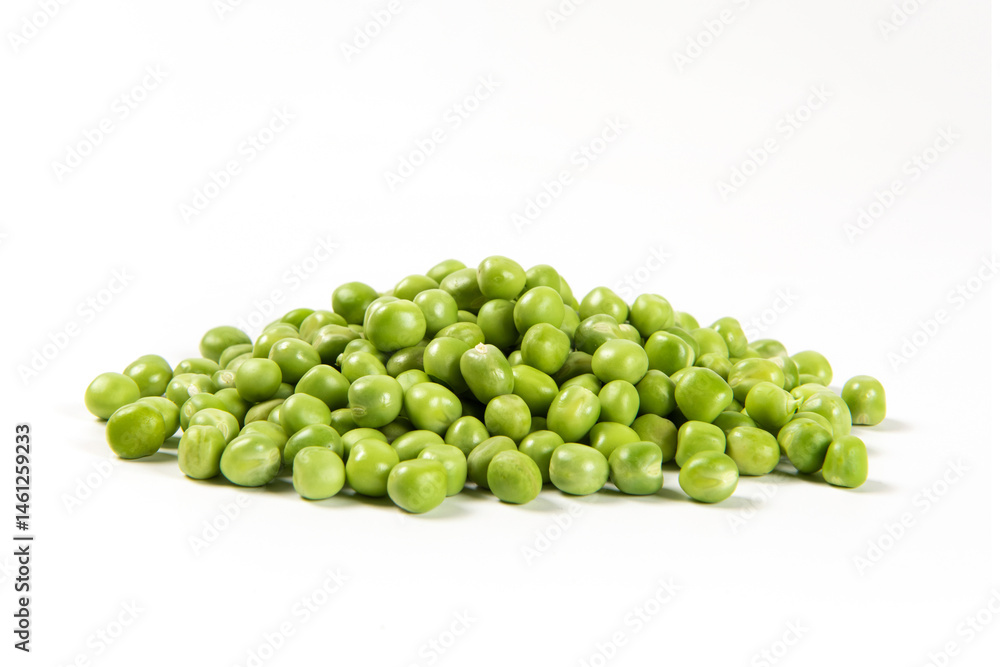 fresh green peas isolated on white background fresh green peas isolated on white background