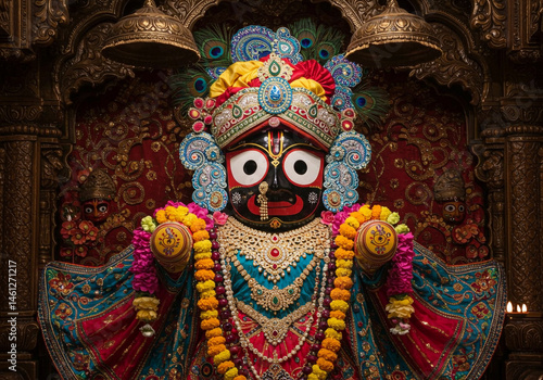 Majestic Jagannath Deity in...