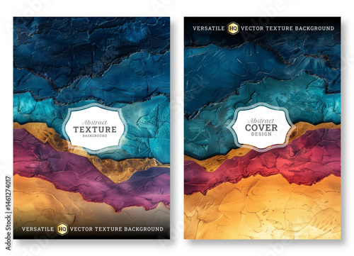 Business brochure template, impasto layered texture, wedding invitation template, universal background, versatile vector background, creative brochure template, invitation template