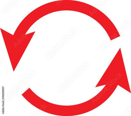 Collection of recycling and rotation arrow symbols. Recycle icons. Recycling arrows. icons for packaging, recycling. Ecology, environmentally friendly, environmental management symbols.