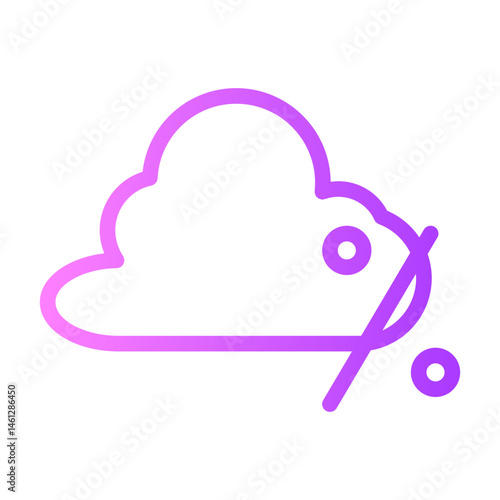 precipitation gradient icon