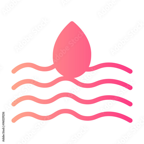 humidity gradient icon