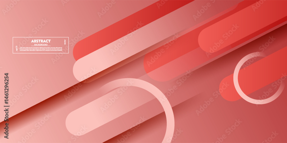 Abstract dynamic soft red color 3D background. Overlapping rectangle curved background. Vector Eps10 Abstract dynamic soft red color 3D background. Overlapping rectangle curved background. Vector Eps10