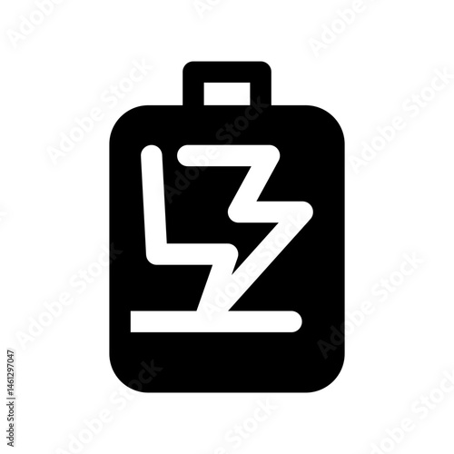 Charging battery icon
