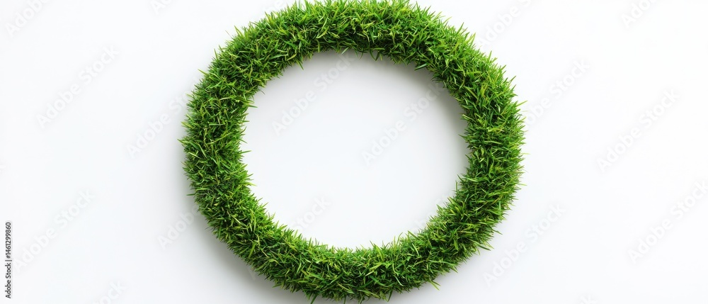 Circular Grass Wreath Circular Grass Wreath