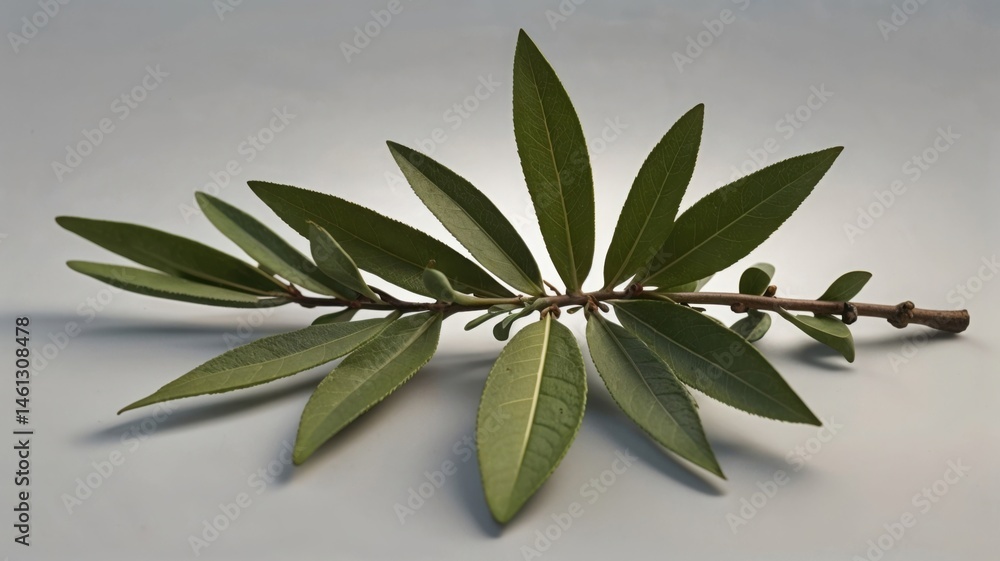 Naklejka premium Sprig of Bay Leaf