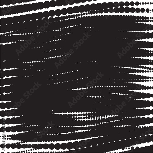 A black and white abstract of closely spaced parallel lines.
