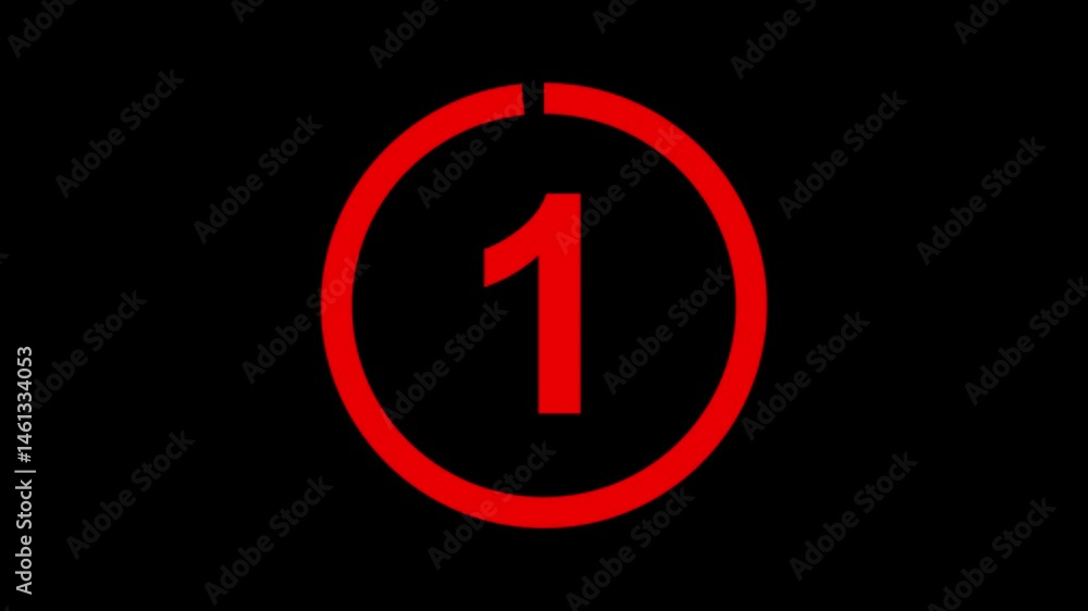 5 seconds countdown timer with white circle countdown animation and white number countdown on black background 0 to 5 seconds on transparent background with alpha channel, 5 second countdown time 5 seconds countdown timer with white circle countdown animation and white number countdown on black background 0 to 5 seconds on transparent background with alpha channel, 5 second countdown time
