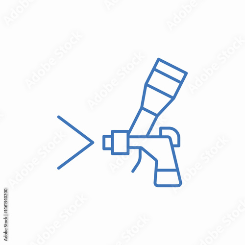 car painting icon sign vector