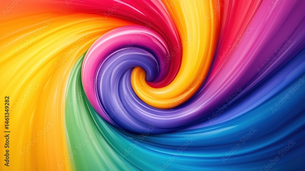 Vibrant swirling colors in a dynamic abstract design. Vibrant swirling colors in a dynamic abstract design.