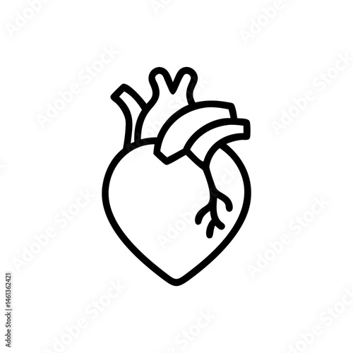 Green heart icon