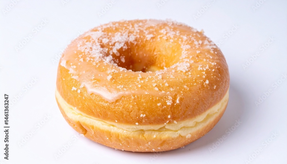 donut on white background donut on white background