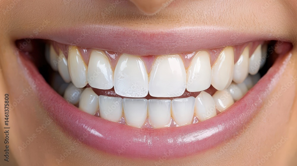 Obraz premium Bright and joyful smile of a woman displaying happiness and positivity in her everyday life